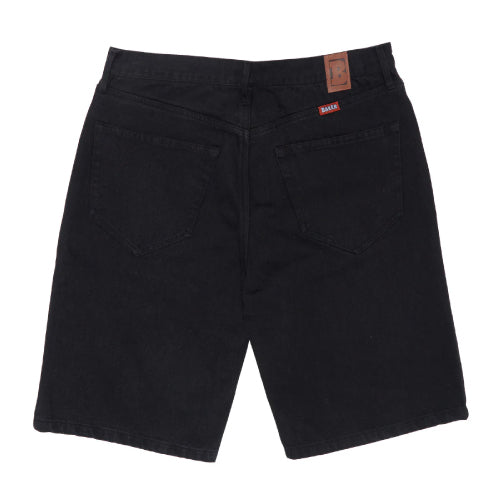 Baker Warner Denim Shorts - Black