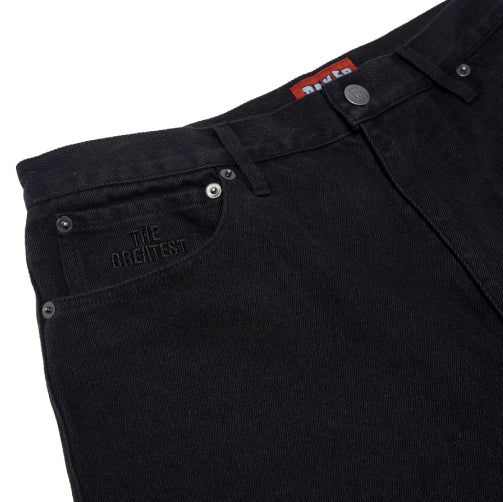 Baker Warner Denim Shorts - Black