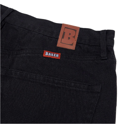 Baker Warner Denim Shorts - Black
