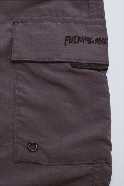 Fucking Awesome Hydrochromonic Cargo Water Short - Dark Grey
