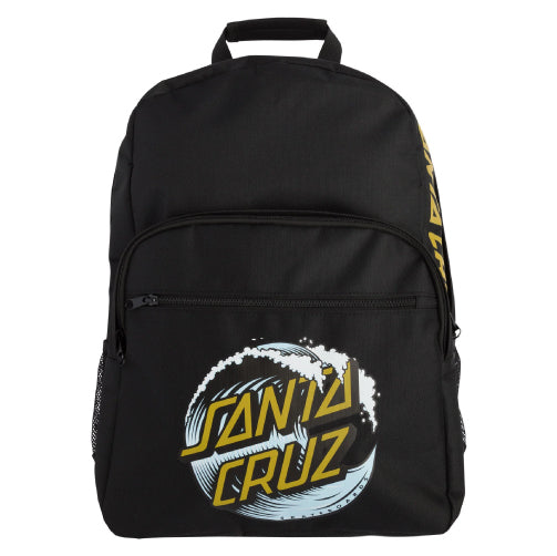 Santa Cruz Wave Dot Backpack - Black/Gold