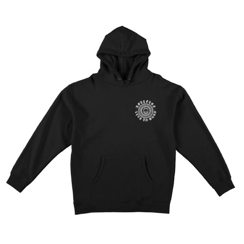 Spitfire Web Classic Hoodie - Black front