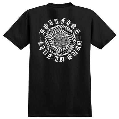 Spitfire Web Tee - Black back