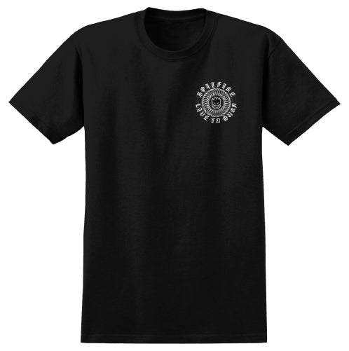 Spitfire Web Tee - Black front