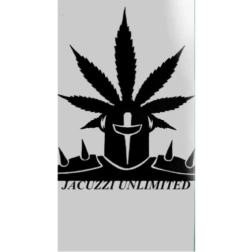 Jacuzzi EX7 Weedstar Skateboard Deck 8.5" graphic