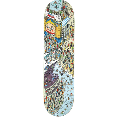 Real Where's Chima Skateboard Deck 8.28"