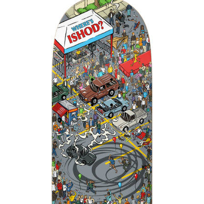 Real Where's Ishod Skateboard Deck 8.25"