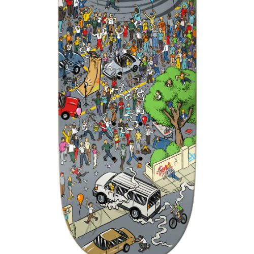 Real Where's Ishod Skateboard Deck 8.25"