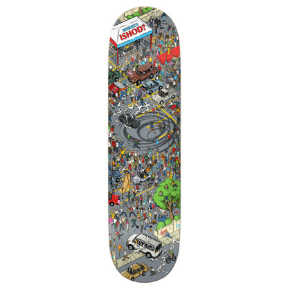 Real Where's Ishod Skateboard Deck 8.25"