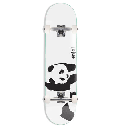 Enjoi Whitey Panda Soft Top Complete Skateboard 8.5" full