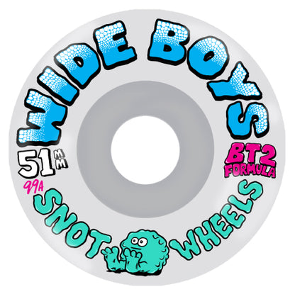 Snot Wide Boys Wheels Clear/Blue 51MM 99A
