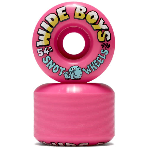 Snot Wide Boys Wheels Pink 54MM 99AB pair