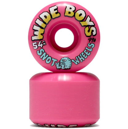 Snot Wide Boys Wheels Pink 54MM 99AB pair