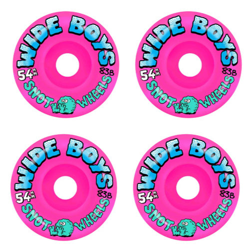 Snot Wide Boys Wheels Pink 54MM 83B