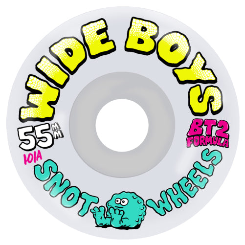 Snot Wide Boys Wheels Clear/Yellow 55MM 101A