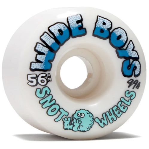 Snot Wide Boys Wheels White 56MM 99A