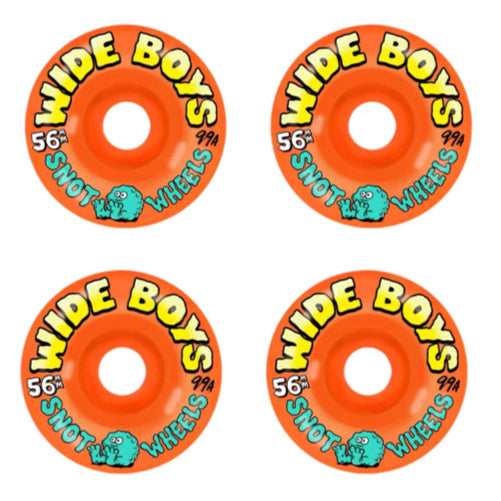 Snot Wide Boys Wheels Orange 56MM 99A