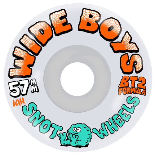 Snot Wide Boys Wheels Clear/Orange 57MM 101A