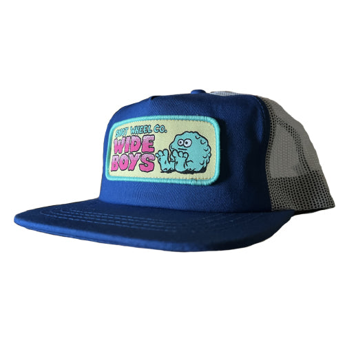 Snot Wheel Co. Wide Boy Trucker Hat - Blue