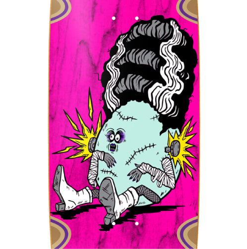 Heroin Wide Bride Skateboard Deck 10.4" graphic