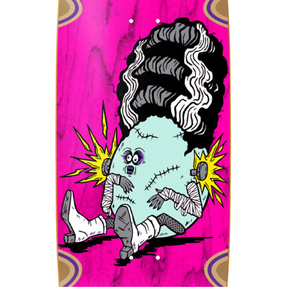 Heroin Wide Bride Skateboard Deck 10.4" graphic