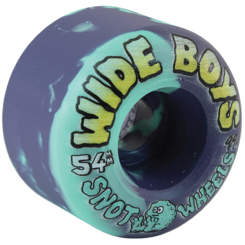 Snot Wide Boys Wheels Teal/Purple Swirl 54MM 99A