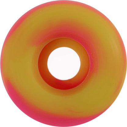 Snot Wide Boys Wheels Yellow/Pink Swirl 52MM 95A