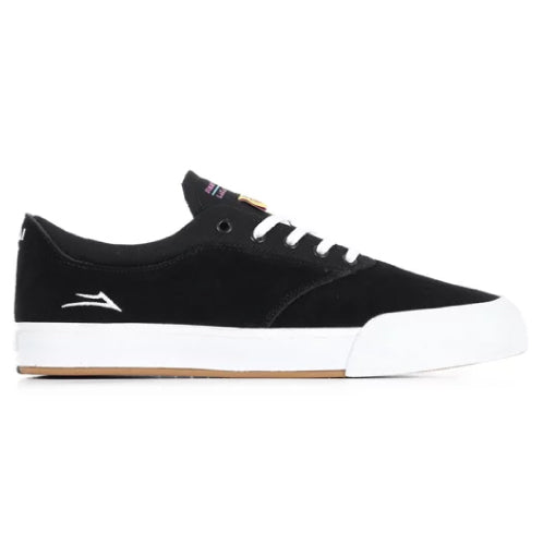 Lakai Wilkins Skate Shoe - Black Suede