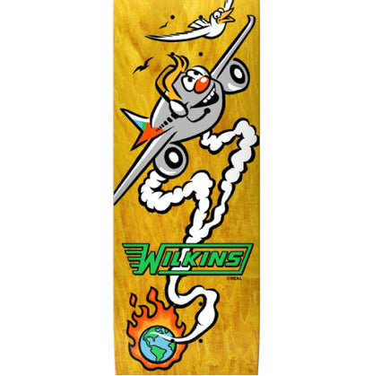 Real Wilkins Mascot Skateboard Deck 8.5" graphic