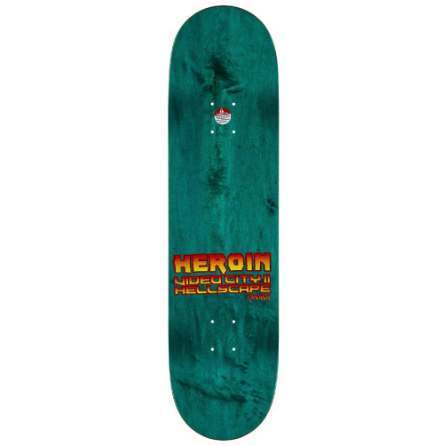 Heroin Wilson Hellscape Skateboard Deck Holographic 8.5"