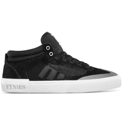 Etnies Windrow Vulc Mid X Andy Anderson Skateboarding Shoe - Black/White/Silver