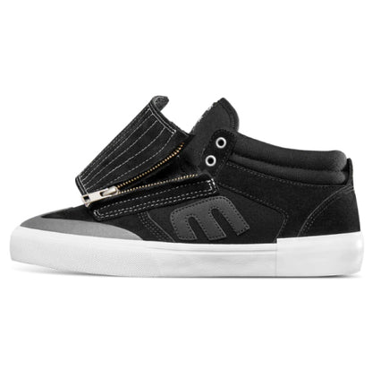 Etnies Windrow Vulc Mid X Andy Anderson Skateboarding Shoe - Black/White/Silver
