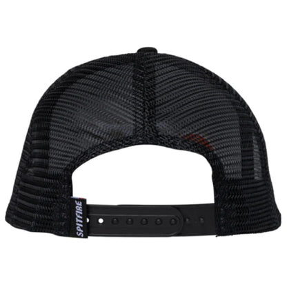 Spitfire Classic Wing Mesh Snapback Hat - Black back