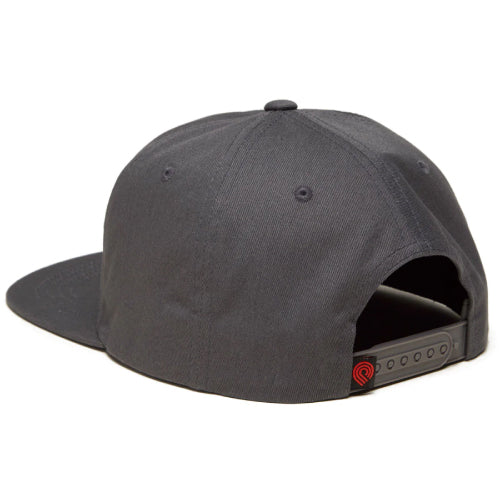 Powell Peralta Winged Ripper Snapback Hat - Charcoal