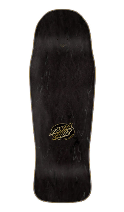 Santa Cruz Winkowski Primeval Shaped Gold Skateboard Deck 10.34" top