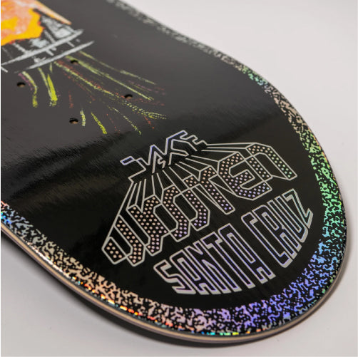 Santa Cruz Wooten Dystopia VX Skateboard Deck 8.5" graphic