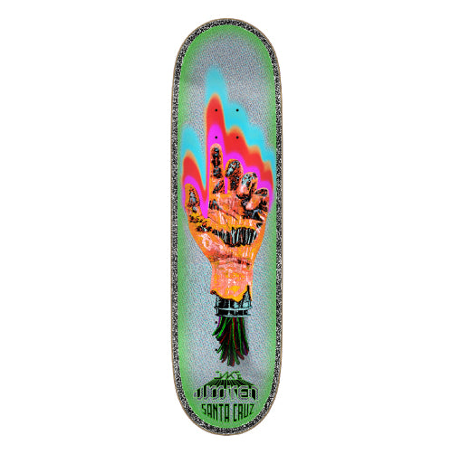 Santa Cruz VX Wooten Dystopia Skateboard Deck 8.5" full bottom