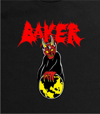 Baker World Control Tee - Black graphic