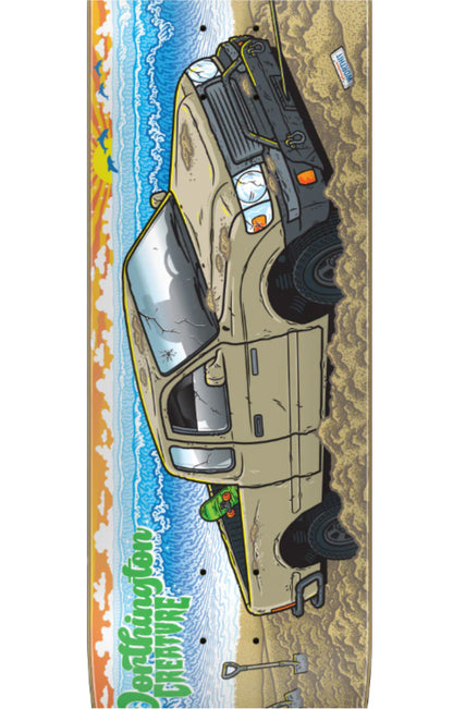 Creature Worthington Paradise VX Skateboard Deck 8.6" bottom close