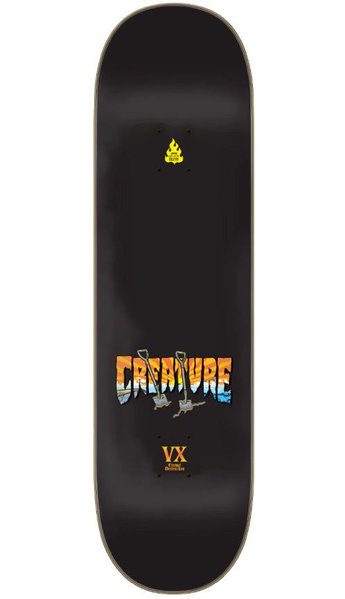 Creature Worthington Paradise VX Skateboard Deck 8.6" top