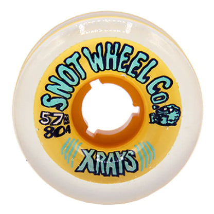 Snot X Rays Wheels Yellow 57MM 80A