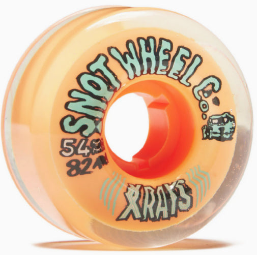 Snot X Rays Wheels Orange 54MM 82A