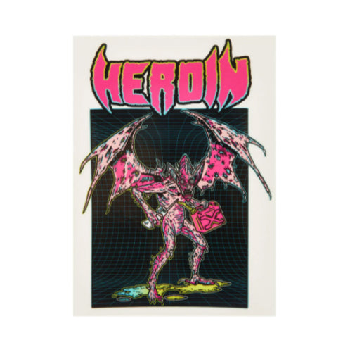 Heroin Shelloween Stickers - Individual