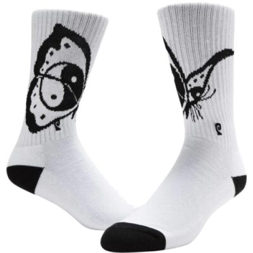 Psockadelic Yin Yang Butterfly Socks pair
