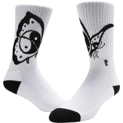 Psockadelic Yin Yang Butterfly Socks pair