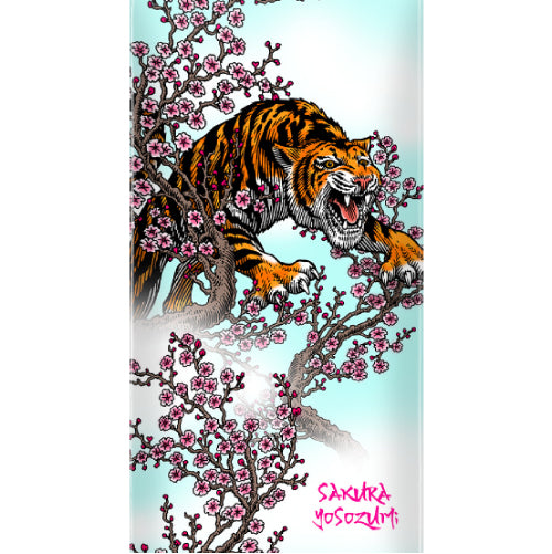 Powell Peralta Sakura Yosozumi Samurai Tiger Flight Skateboard Deck 8.25"