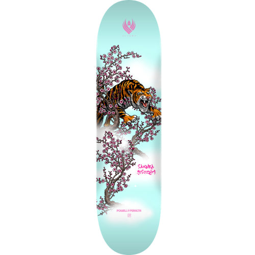 Powell Peralta Sakura Yosozumi Samurai Tiger Flight Skateboard Deck 8.25"