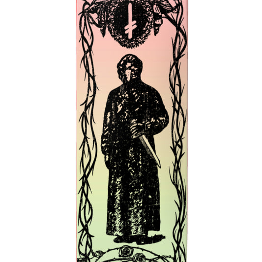 Deathwish Yuri Priest Skateboard Deck 8.125" graphic
