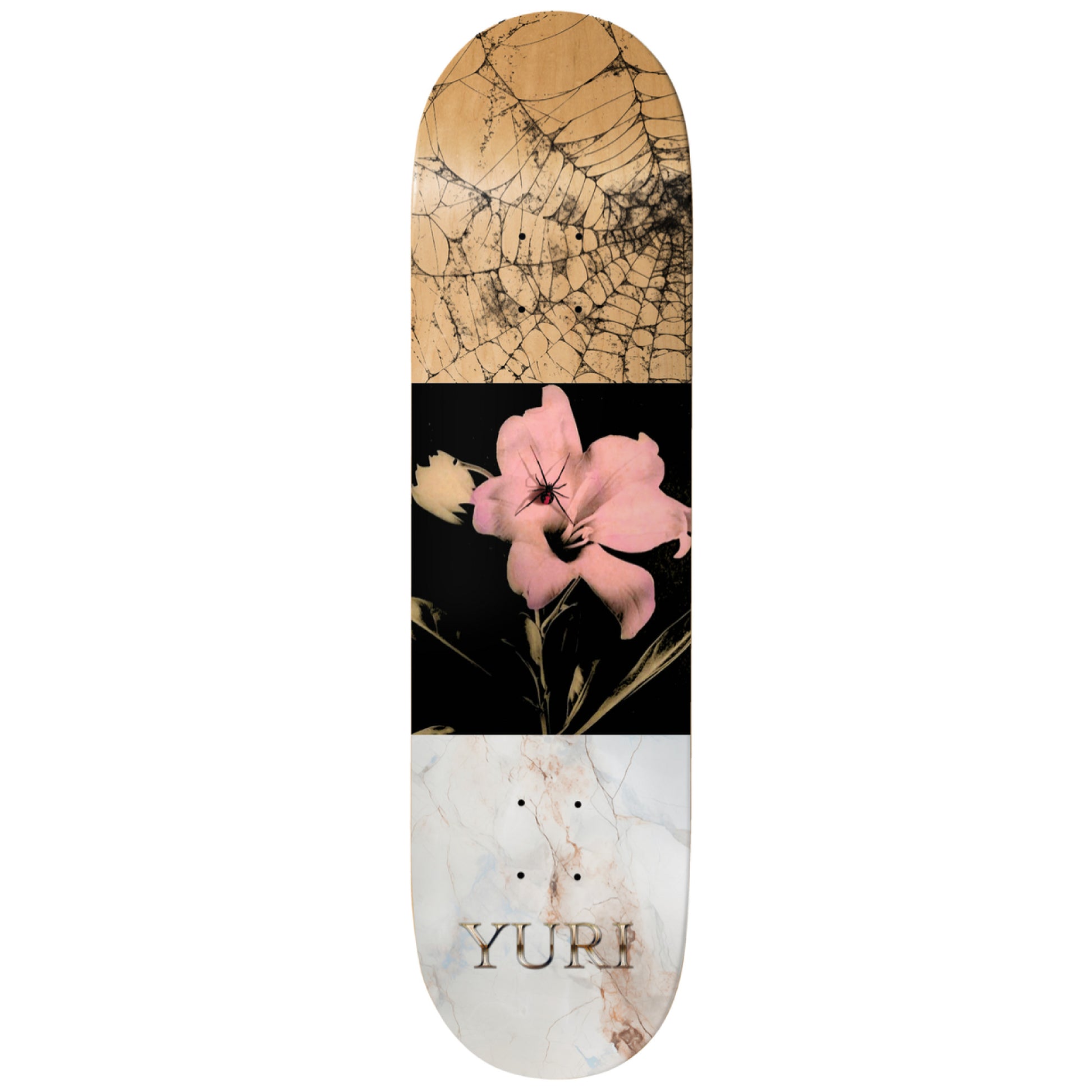 Deathwish Yuri Memorial Skateboard Deck 8.125" full