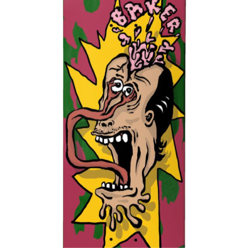 Baker Zach Cactus Eaters Skateboard Deck 8.25" graphic